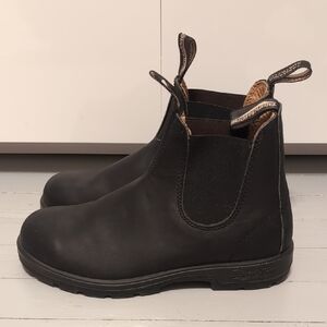 Blundstone Black Leather Ankle Boots